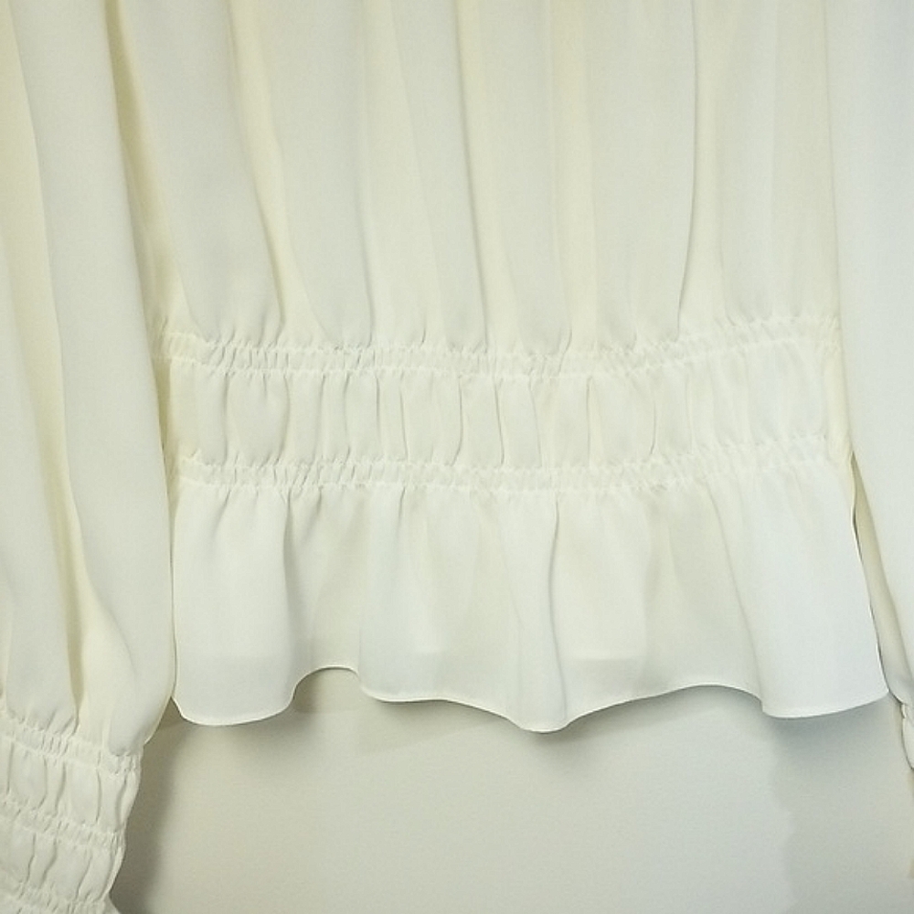 Club Monaco Semi Sheer Blouse - Picture 8 of 11